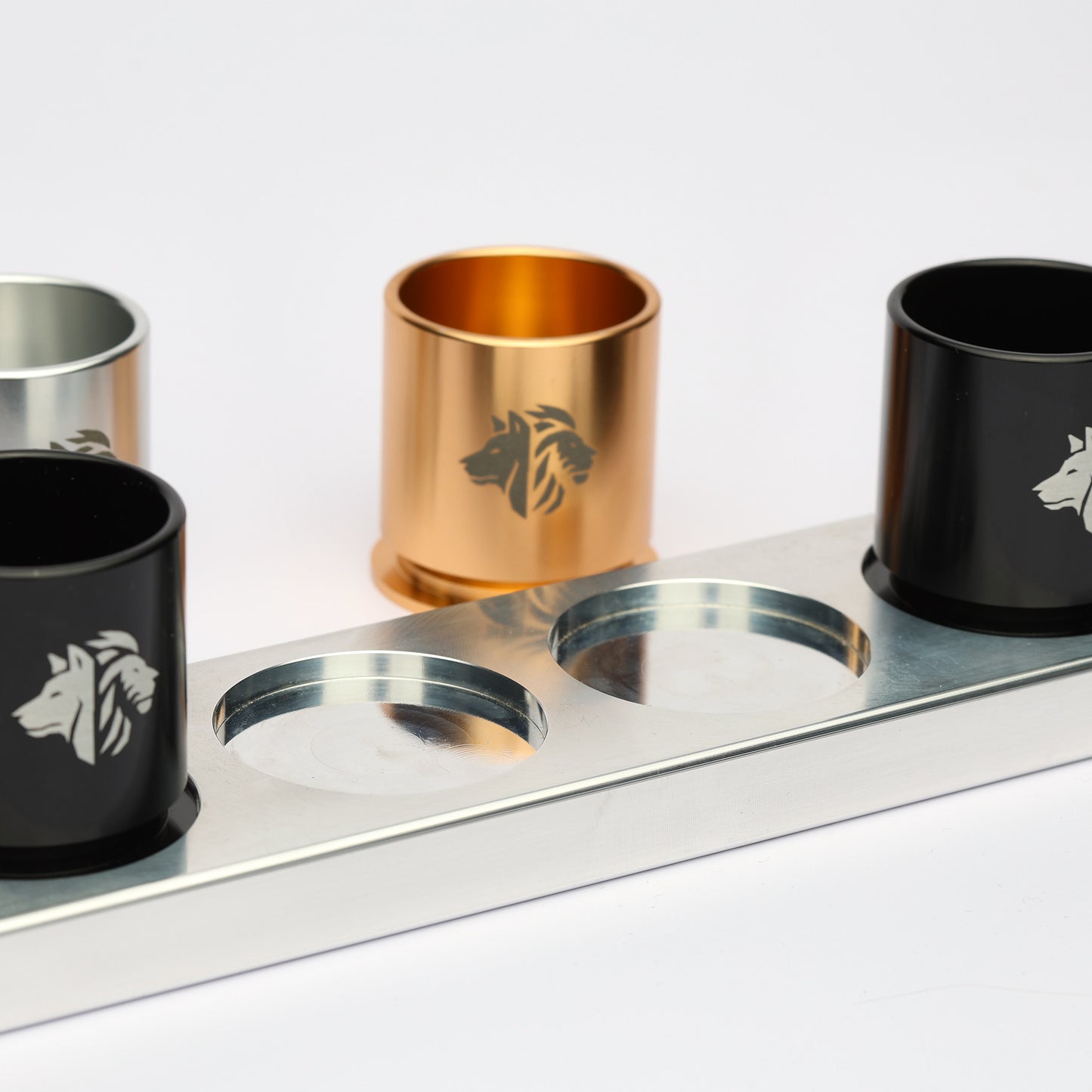 6 Shot Cup - Metal Tray
