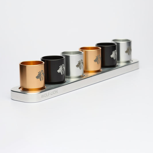 6 Shot Cup - Metal Tray