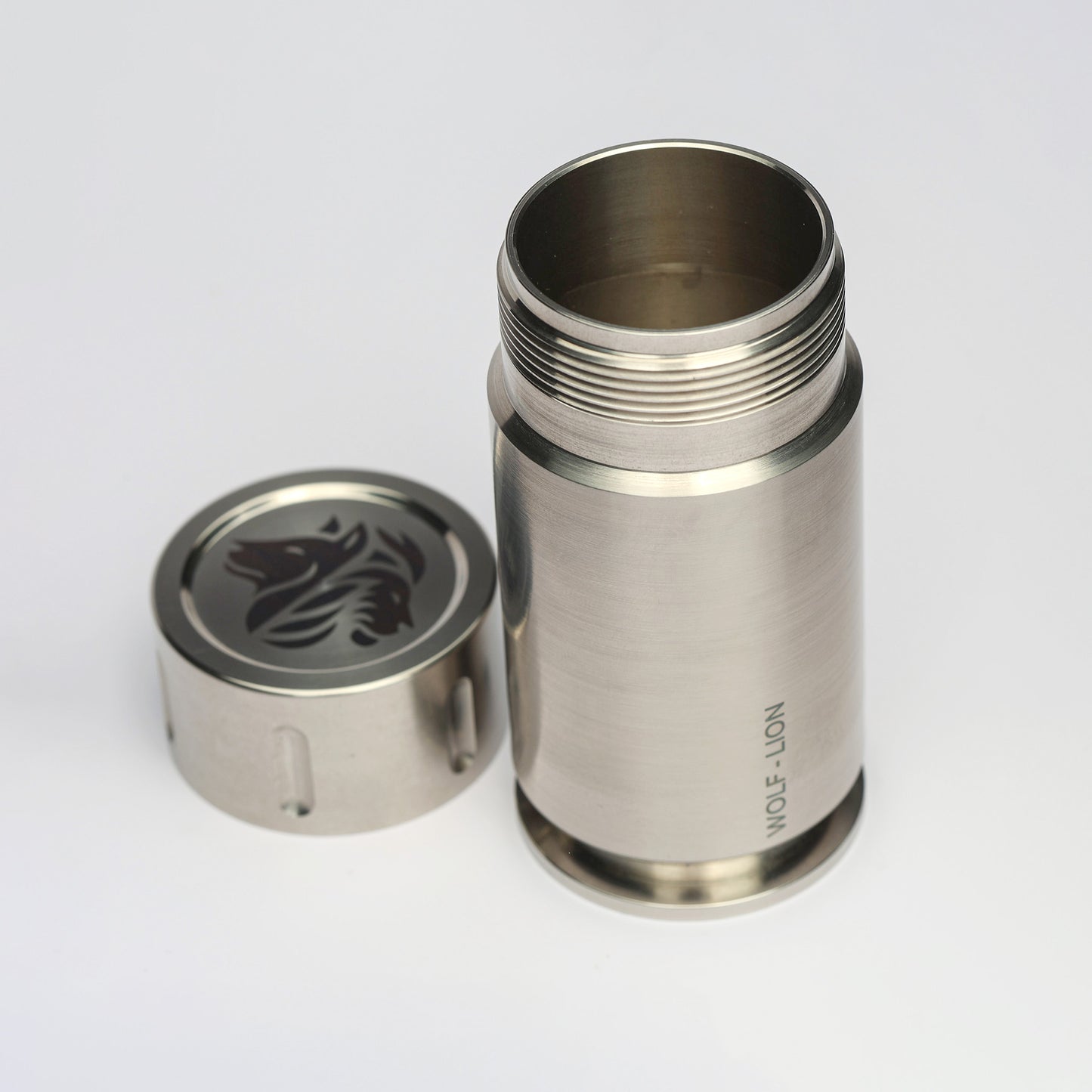 Wolf Lion Flask