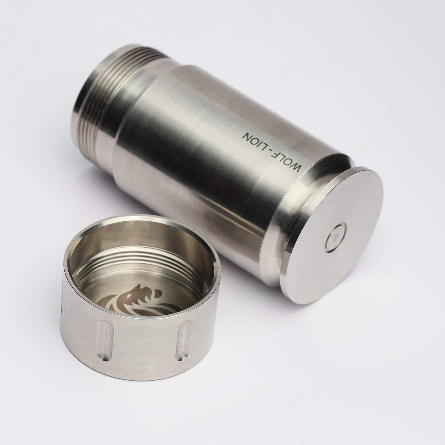 Wolf Lion Flask